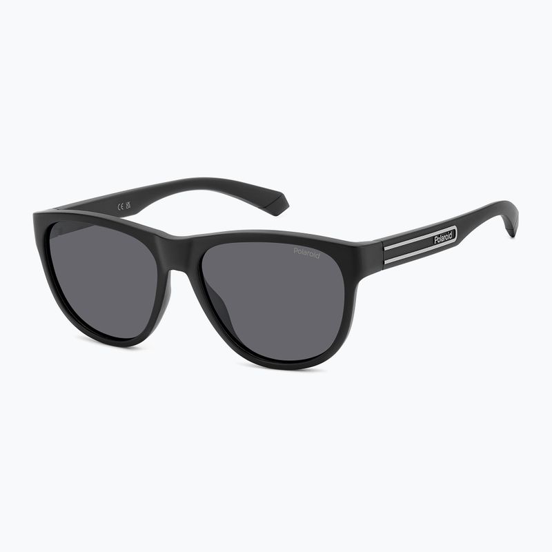 Polaroid PLD 2156/S matte black/grey polarised sunglasses 2