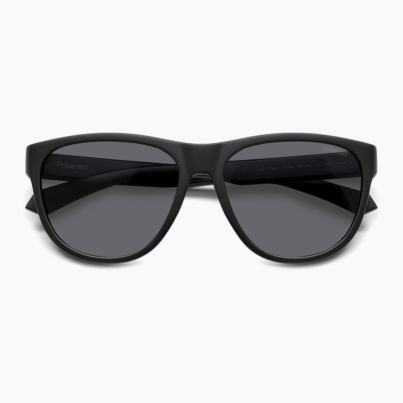 Polaroid PLD 2156/S matte black/grey polarised sunglasses 4
