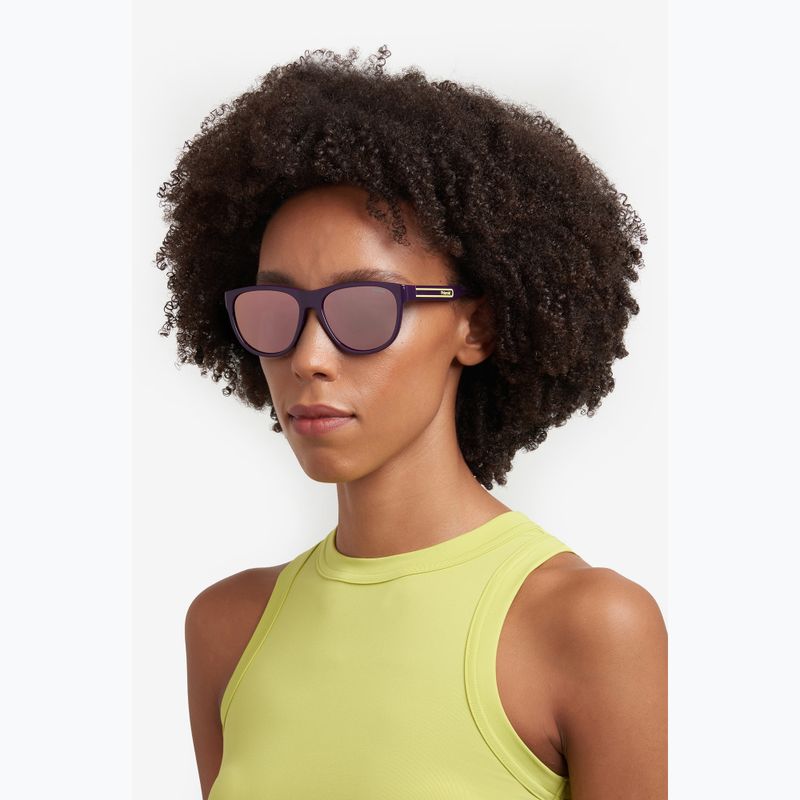 Polaroid PLD 2156/S violet/rose gold multilayer polarised sunglasses 7