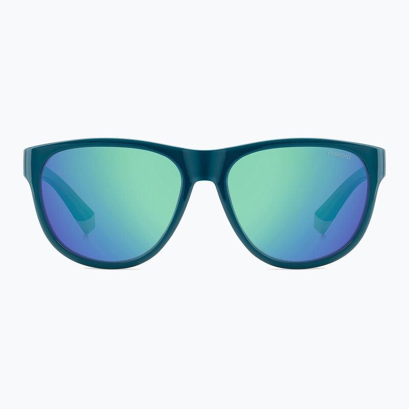 Polaroid PLD 2156/S teal/greygreen mirror polarised sunglasses 3