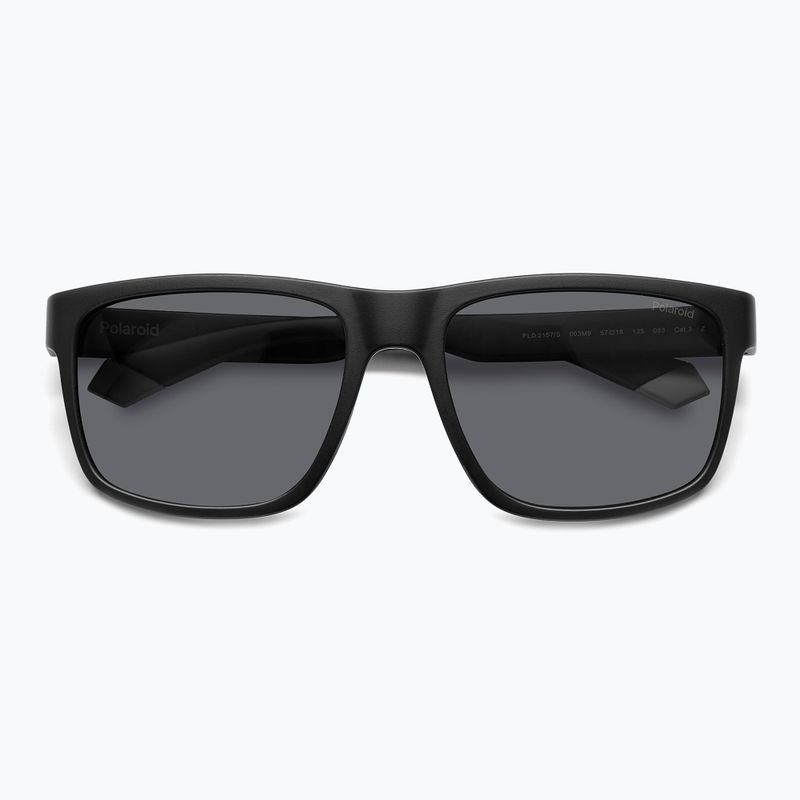 Polaroid PLD 2571/S matte black/grey polarised men's sunglasses 4