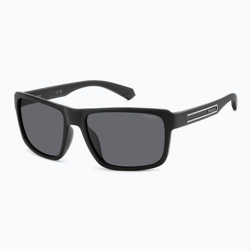 Polaroid PLD 2158/S black/grey polarised men's sunglasses 2
