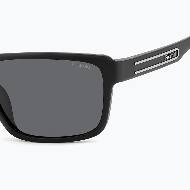 Polaroid PLD 2158/S black/grey polarised men's sunglasses 5