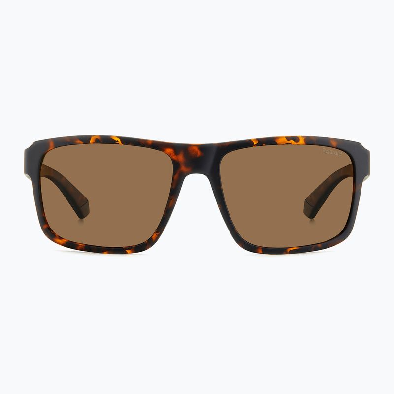 Polaroid PLD 2158/S matte brown havana/bronze polarised men's sunglasses 3