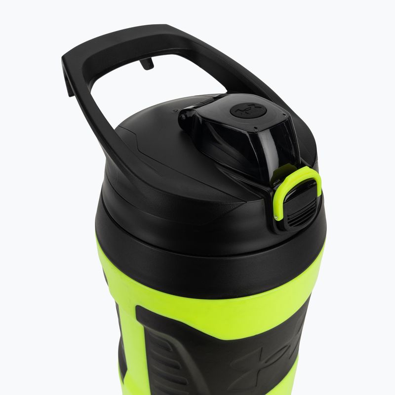 Water bottle Under Armour Playmaker Jug Royal 1900 ml yellow/black 4