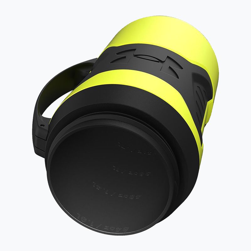 Water bottle Under Armour Playmaker Jug Royal 1900 ml yellow/black 5