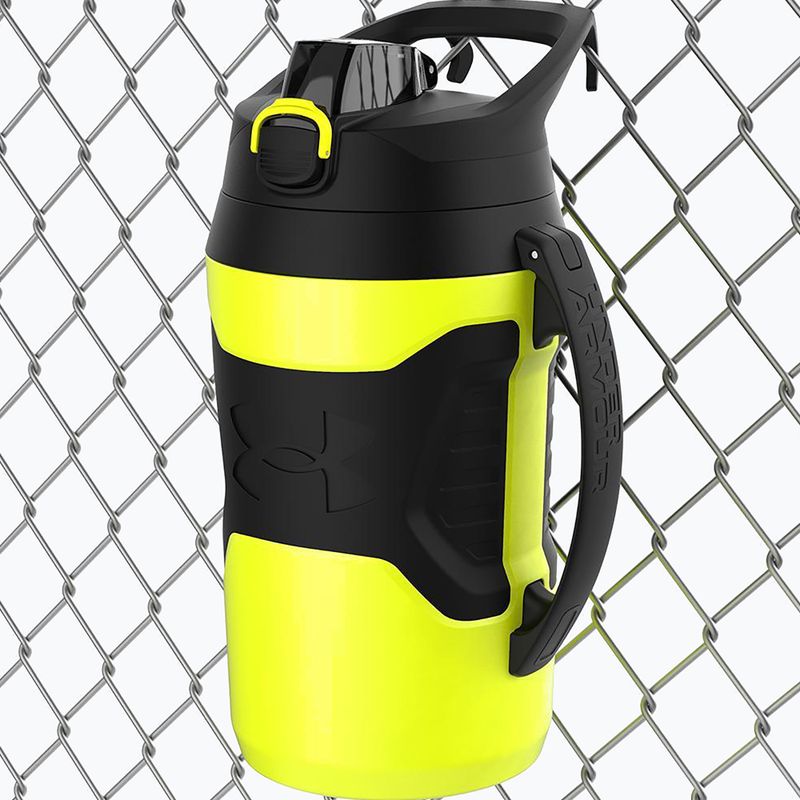 Water bottle Under Armour Playmaker Jug Royal 1900 ml yellow/black 8