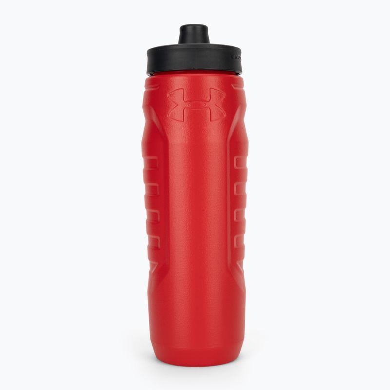 Water bottle Under Armour Sideline Squeeze 950 ml red 2