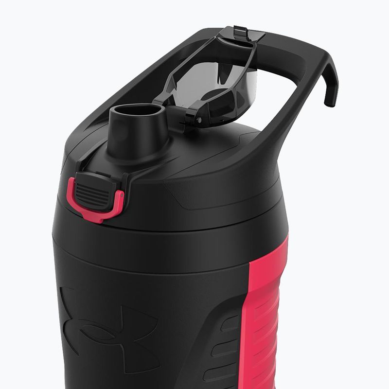 Water bottle Under Armour Playmarker Jug 950 ml black/red 7