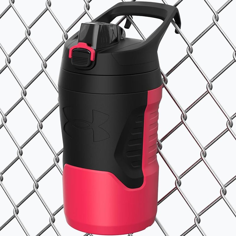 Water bottle Under Armour Playmarker Jug 950 ml black/red 8