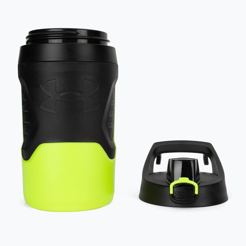 Water bottle Under Armour Playmarker Jug 950 ml yellow/black 6