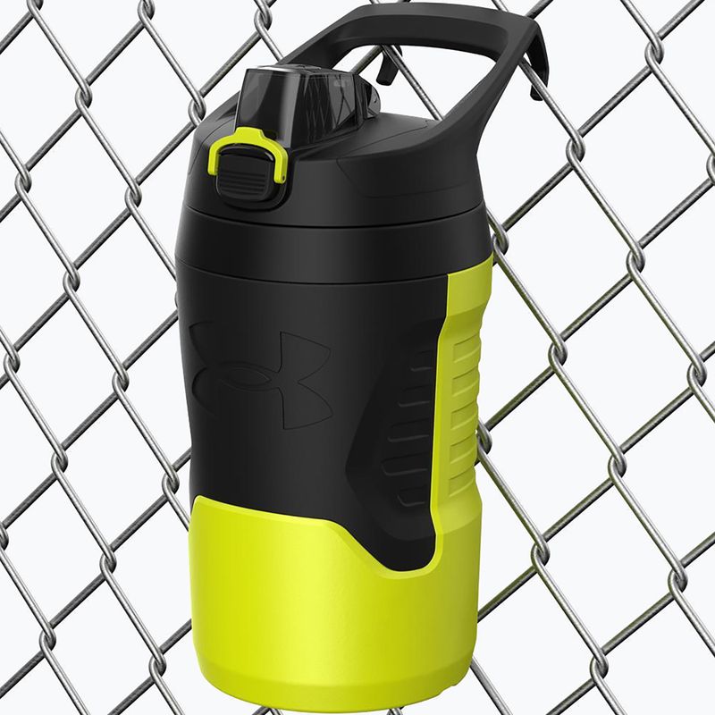 Water bottle Under Armour Playmarker Jug 950 ml yellow/black 8