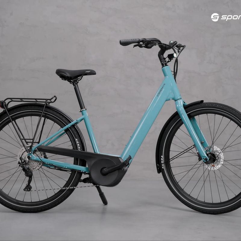 Orbea Optima E40 blue electric bicycle 16