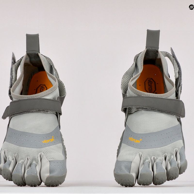 Men's Vibram Fivefingers V-Aqua grey water shoes 18M73030400 9