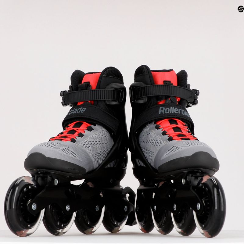 Women's Rollerblade Macroblade 90 W neutral grey/paradise pink roller skates 9