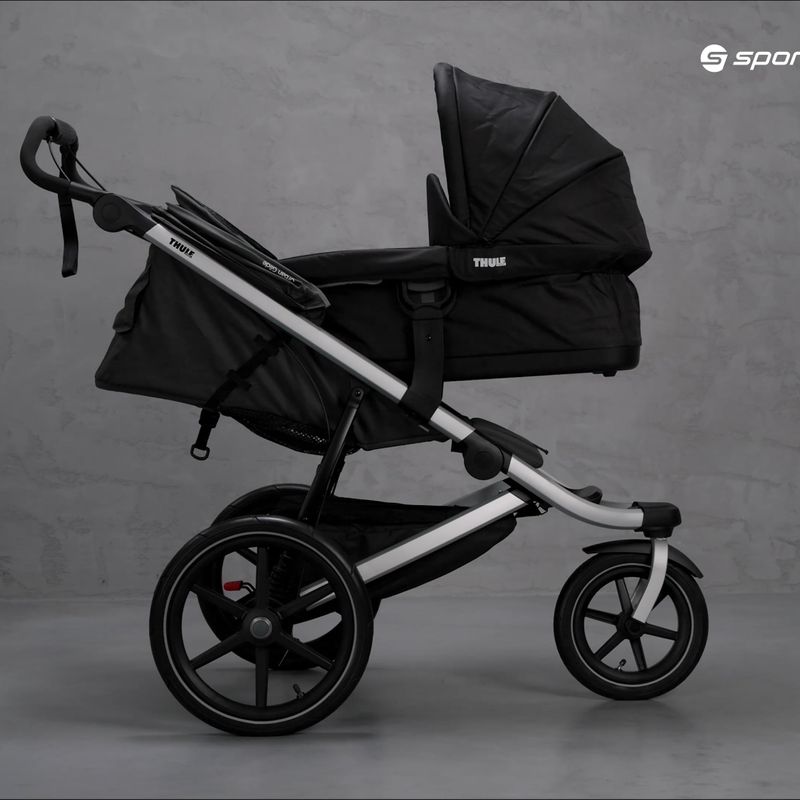 Thule Urban Glide2 jogging pram with carrycot black 10101964 12