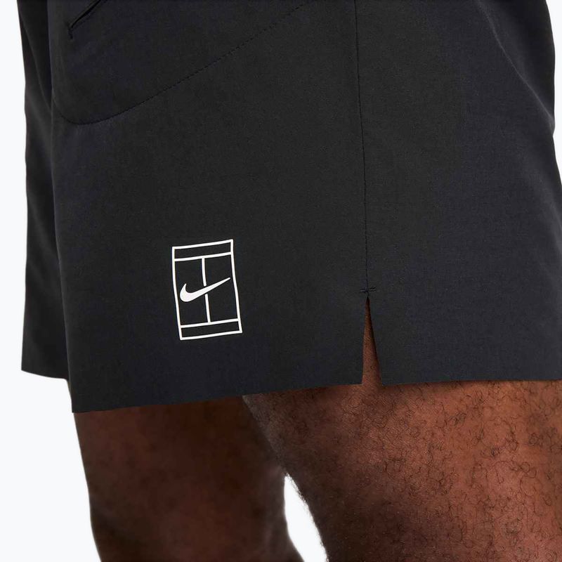 Men's tennis shorts Nike Court Dri-Fit Advantage 8" black/white 7