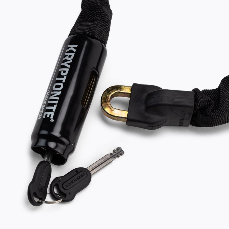 Kryptonite Keeper 785 Integrated Chain bicycle lock black 3