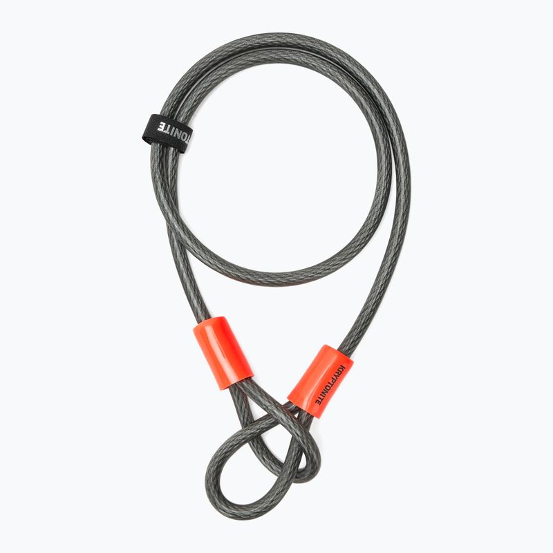 Kryptonite Kryptolok Standard U-Lock + Kryptoflex cable black/grey bicycle lock 4