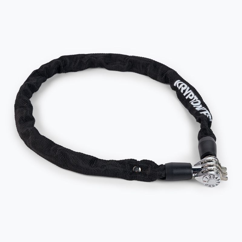 Kryptonite bicycle chain lock black Keeper 465 Combo Chain