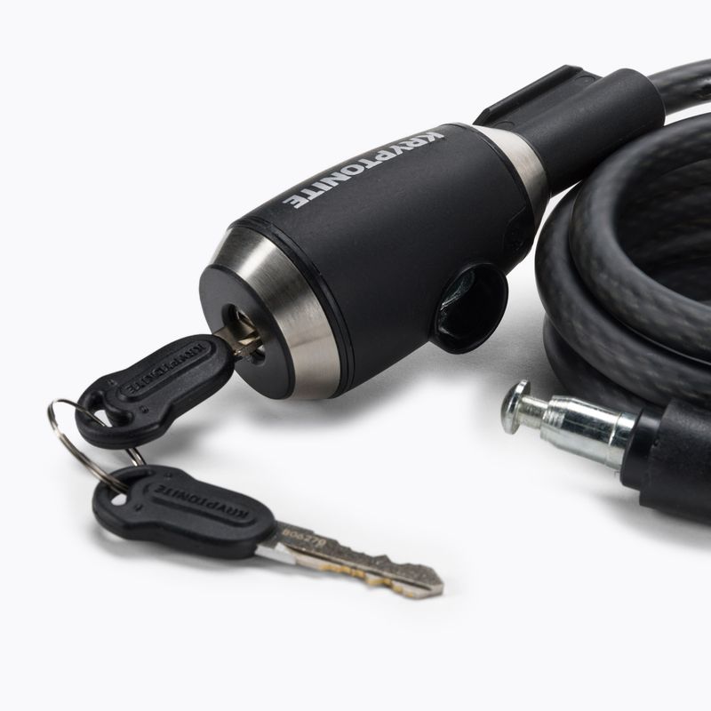 Kryptonite KryptoFlex 1018 Key Cable bicycle lock black 3