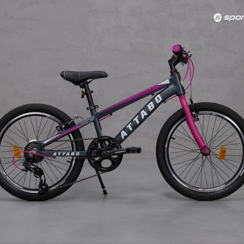 Children's bicycle ATTABO Junior 20" pink AKB-20G 22