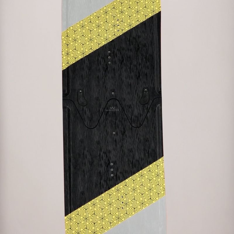 Nobile Flying Carpet Split kiteboard black-grey K22 6
