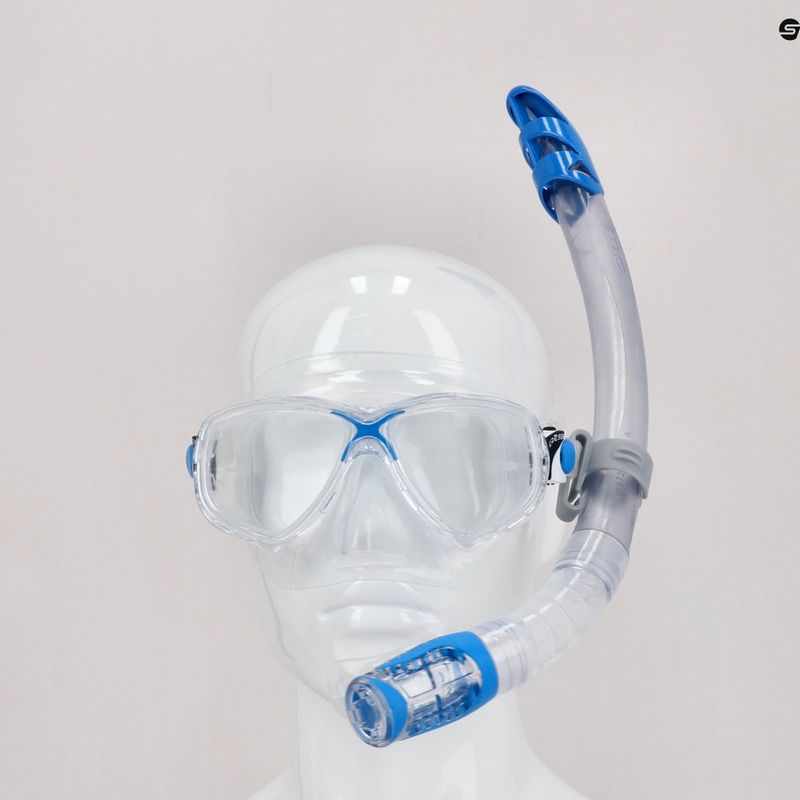 Cressi Marea + Gamma dive set blue/clear DM1000052 8