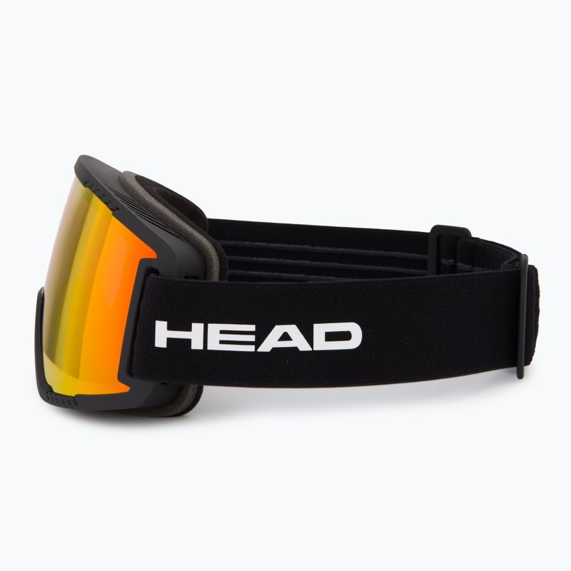 HEAD Contex red/black/fmr yellow red ski goggles 4
