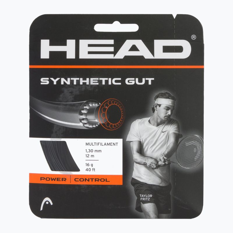 HEAD Synthetic Gut tennis string 12 m black 281111