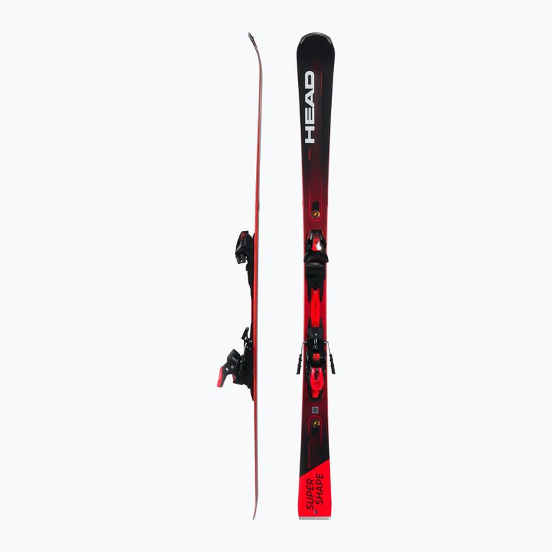 HEAD Supershape e-Rally SW SF-PR + PRD 12 red 313341/100859 downhill skis 2