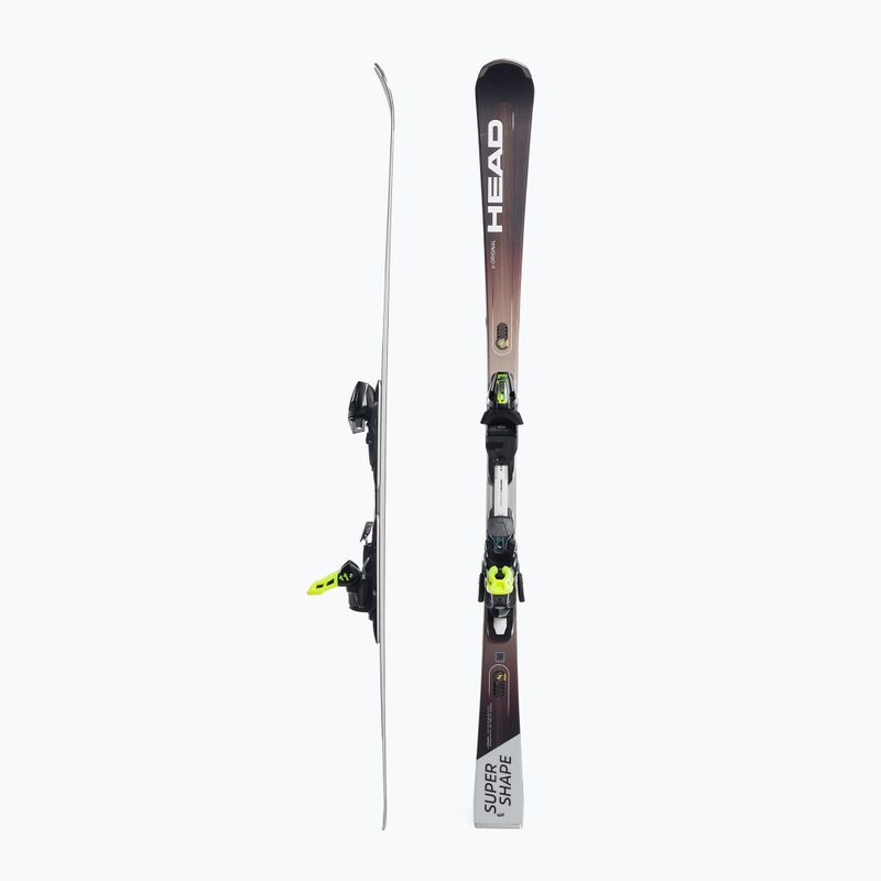 HEAD Supershape e-Original SW SF-PR + PRD 12 grey 313391/100856 downhill skis 2