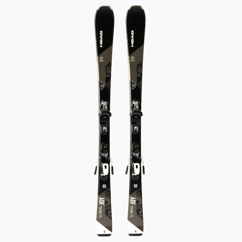 Women's Downhill Ski HEAD Real Joy SLR Joy Pro + Joy 9 black 315730/100806