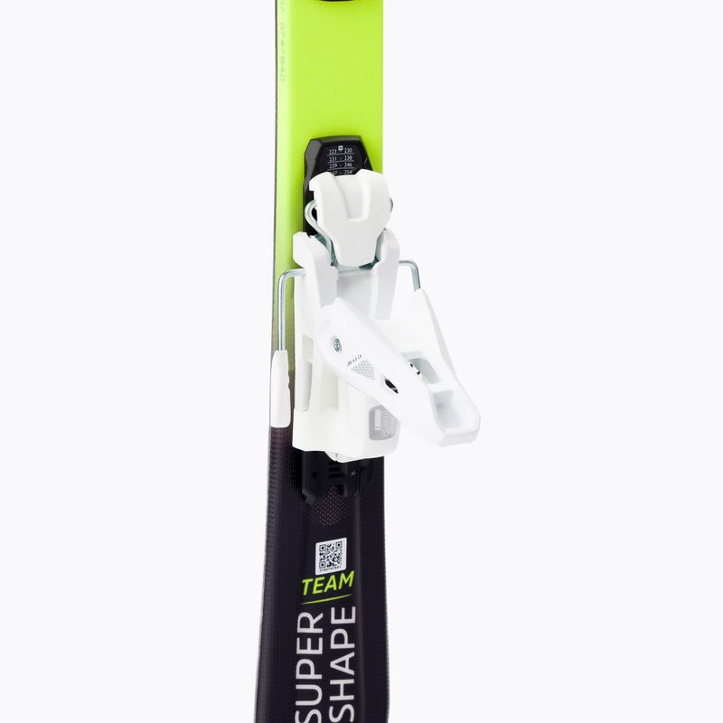 Children's downhill skis HEAD Supershape Team Easy Jrs + Jrs 4.5 white/yellow 314201/100863 6