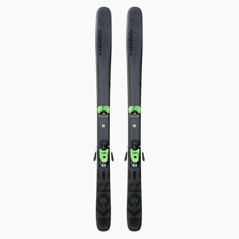 HEAD Kore 105 + Attack 14 black 315421/114436 downhill skis