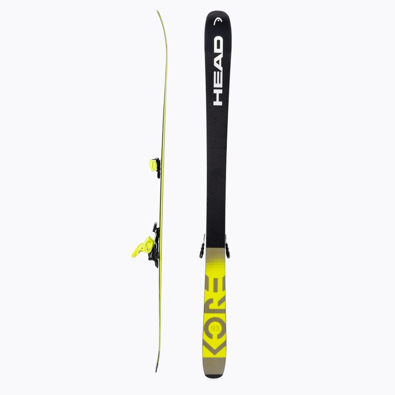 HEAD Kore 93 + Attack 14 black 315441/114425 downhill skis 2