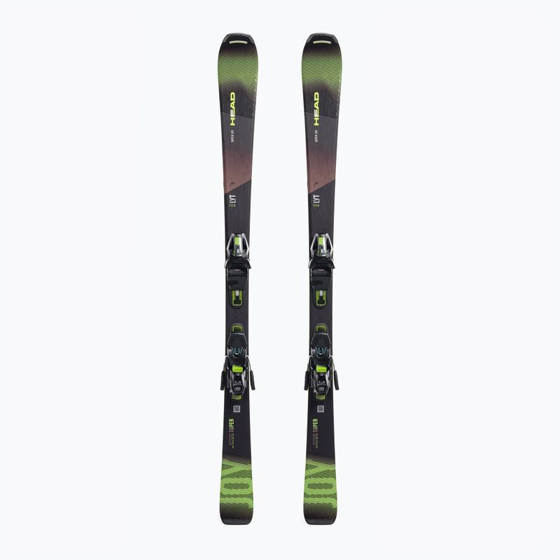 HEAD women's downhill skis Super Joy SW SLR Pro + Joy 11 black 315601/100867