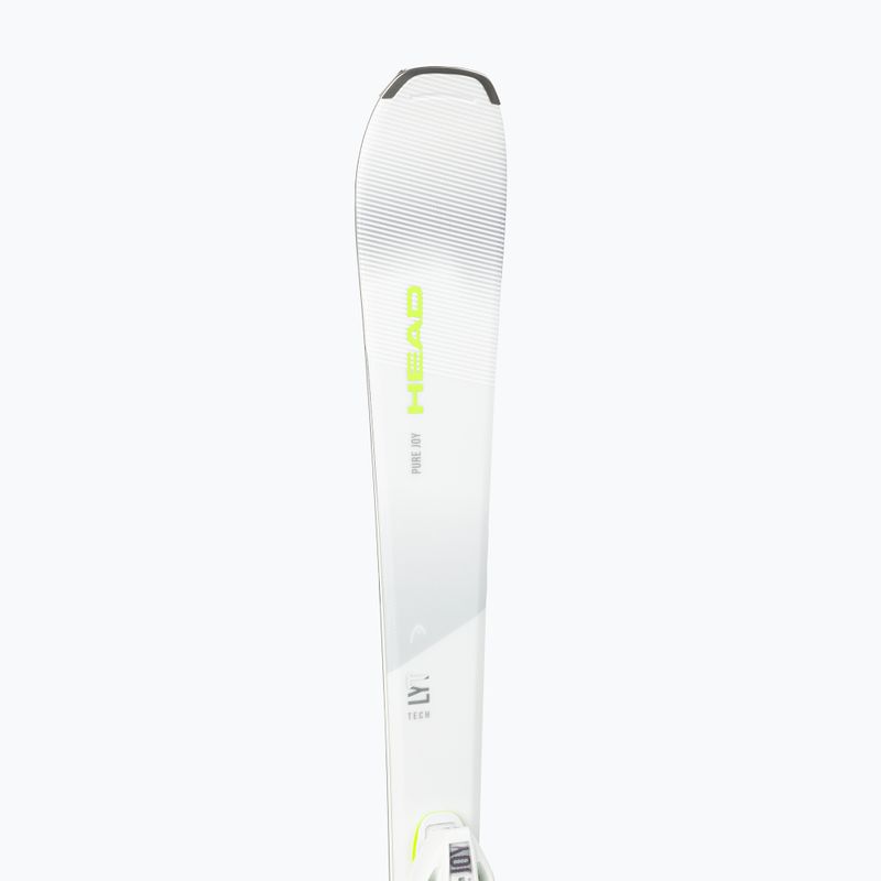 Women's Downhill Ski HEAD Pure Joy SLR Pro + Joy 9 white 315701/100869 8