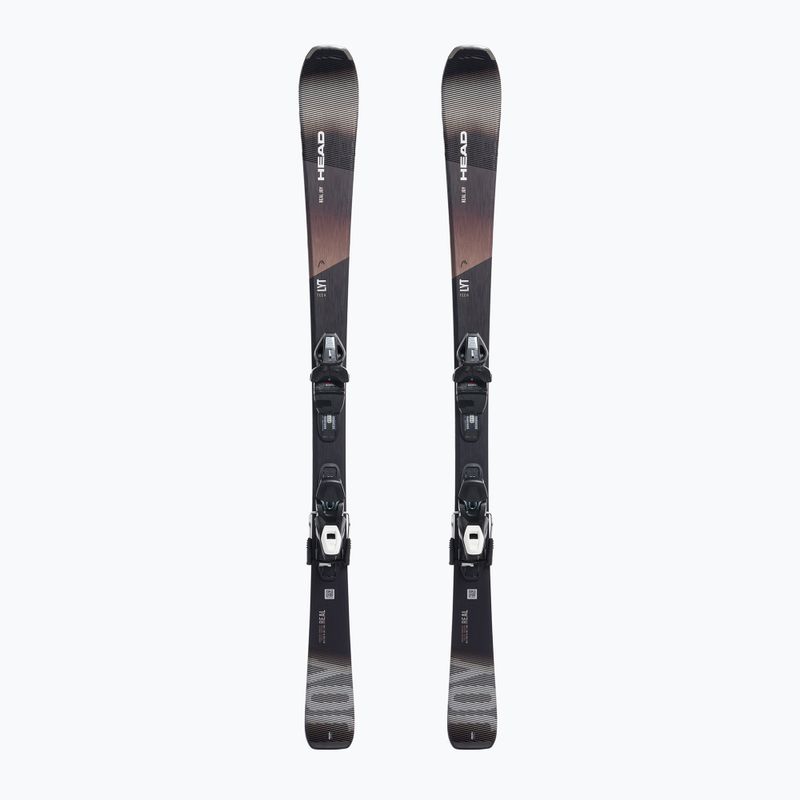 HEAD women's downhill skis Real Joy SLR Pro + Joy 9 black 315731/100870