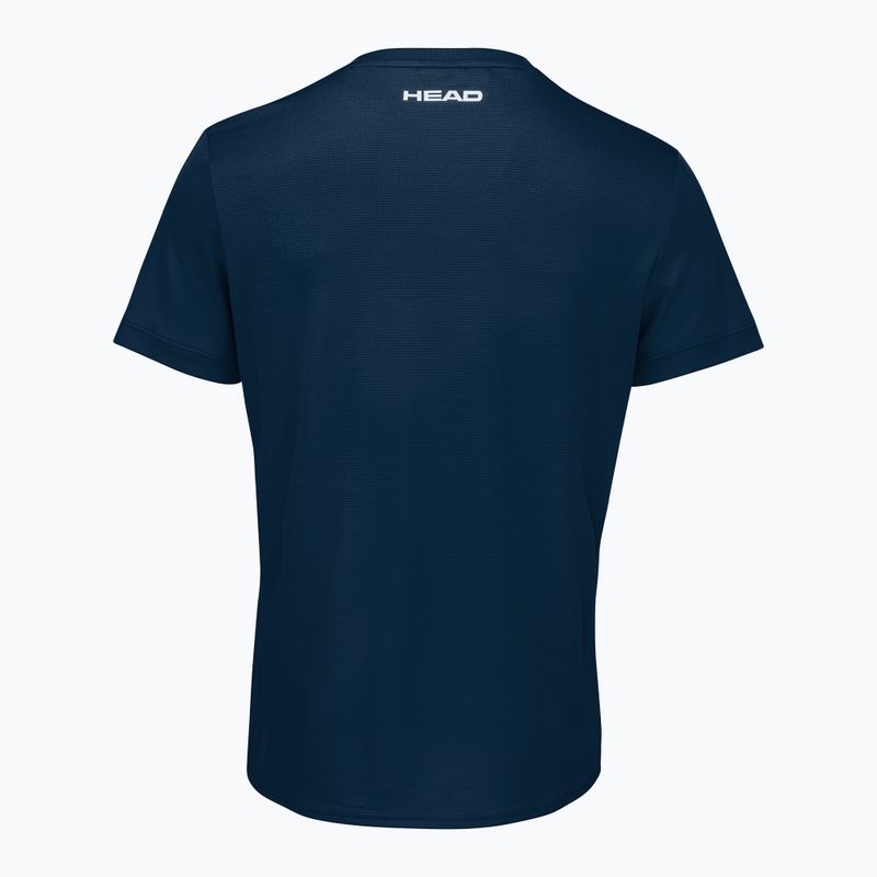 HEAD men's tennis shirt Slice navy blue 811412 2