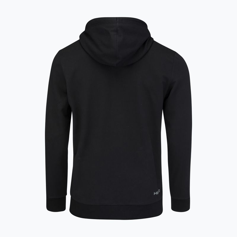 Men's tennis sweatshirt HEAD Club Byron Hoodie black 811449BK 4