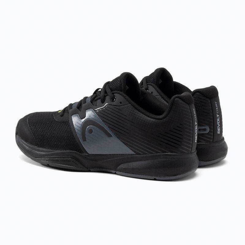 HEAD Revolt Court men's tennis shoes black 273402 3