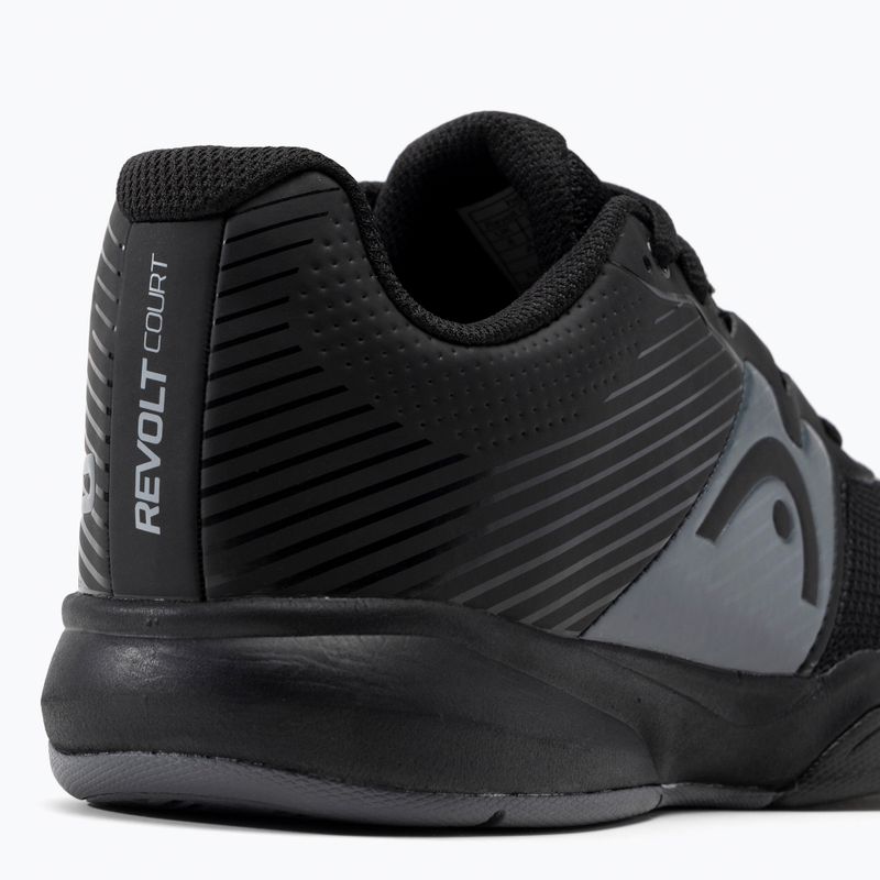 HEAD Revolt Court men's tennis shoes black 273402 9