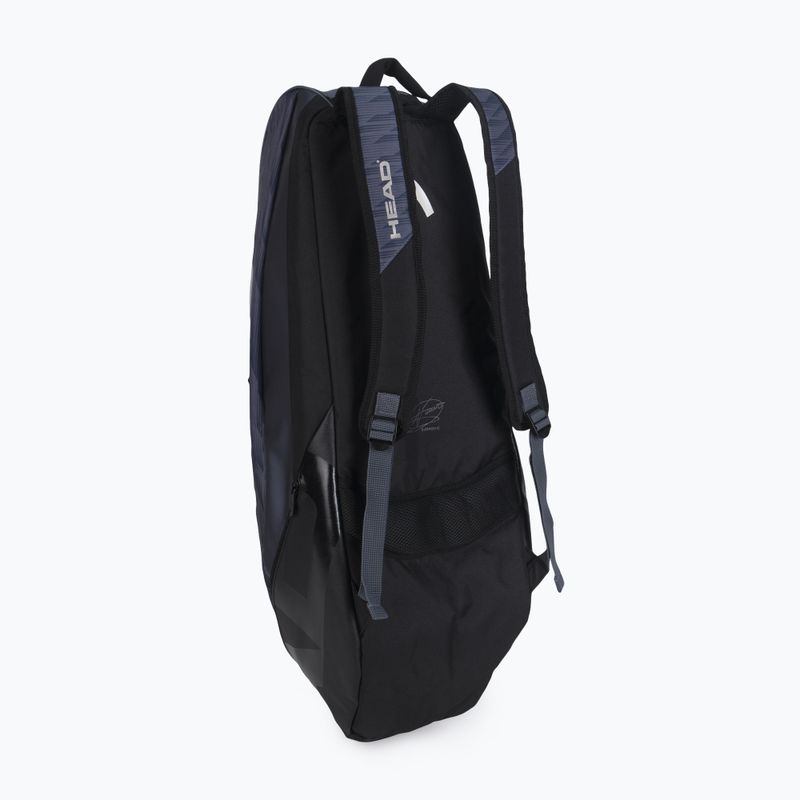 HEAD Djokovic tennis bag 6R 67 l grey 283292