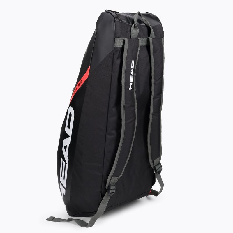 HEAD Tour Team 6R tennis bag 53.5 l black-orange 283482 4