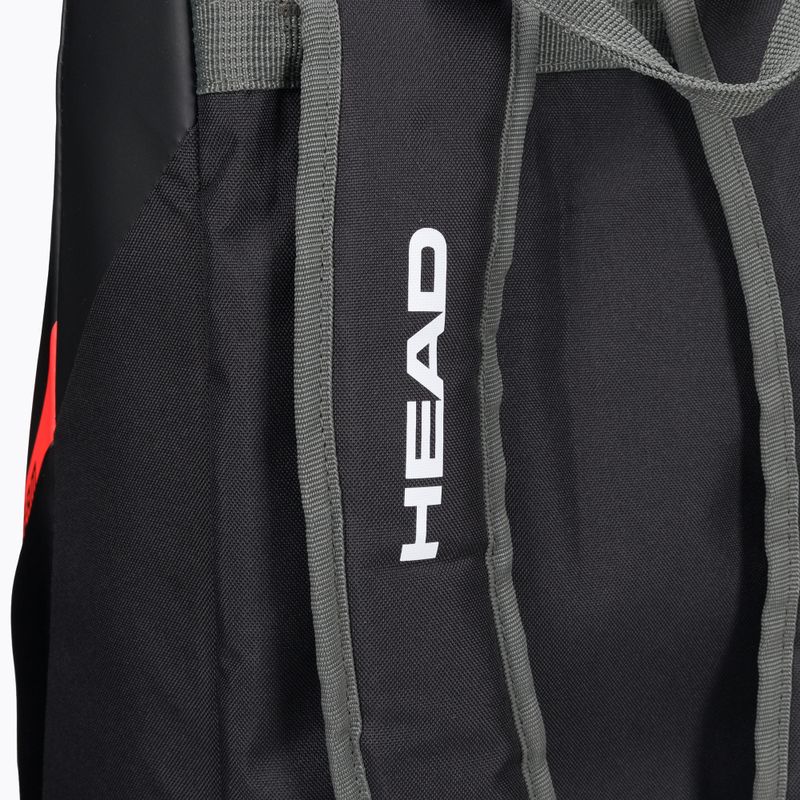 HEAD Tour Team 6R tennis bag 53.5 l black-orange 283482 5