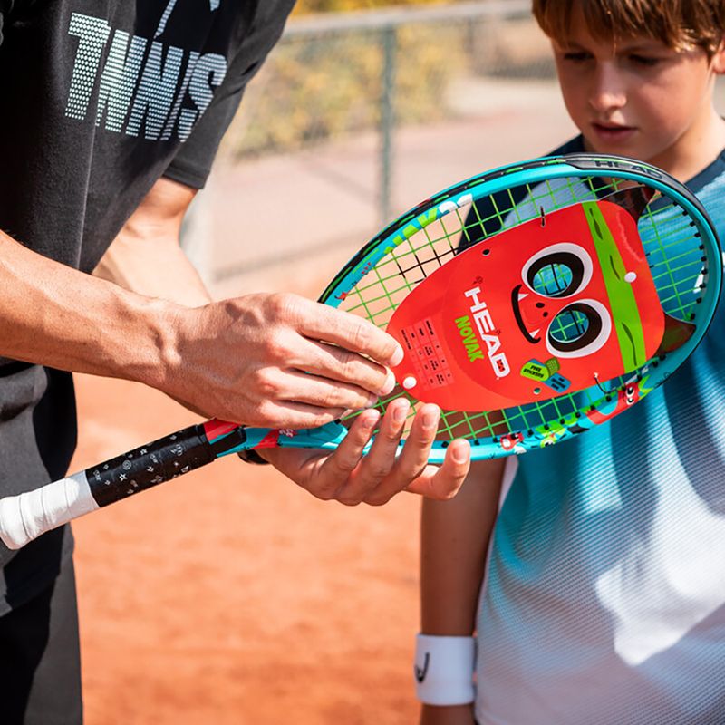 Children's tennis racket HEAD Novak 21 SC blue 233122 8