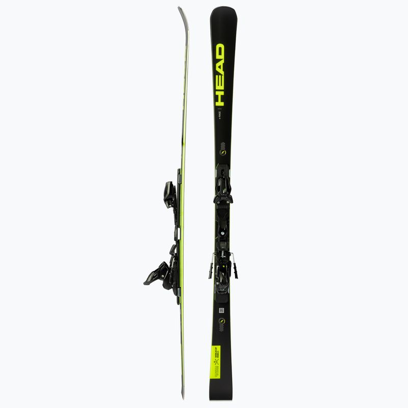 HEAD WC Rebels E-Race SW RP Evo 14 + Freeflex 14 downhill skis black 313260/100827 2