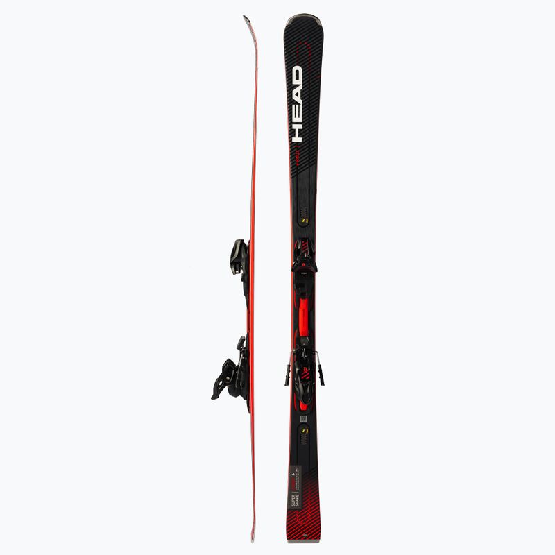 HEAD Supershape E-Rally SW SF-PR + PRD 12 black 313340/100835 downhill skis 2