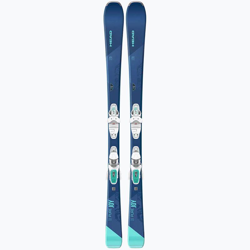 Women's Downhill Ski HEAD Pure Joy SLR Joy Pro + Joy 9 navy blue 315700 11